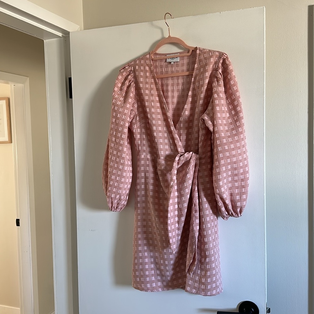FRNCH Acela Check Mini Dress - Picture 4 of 6